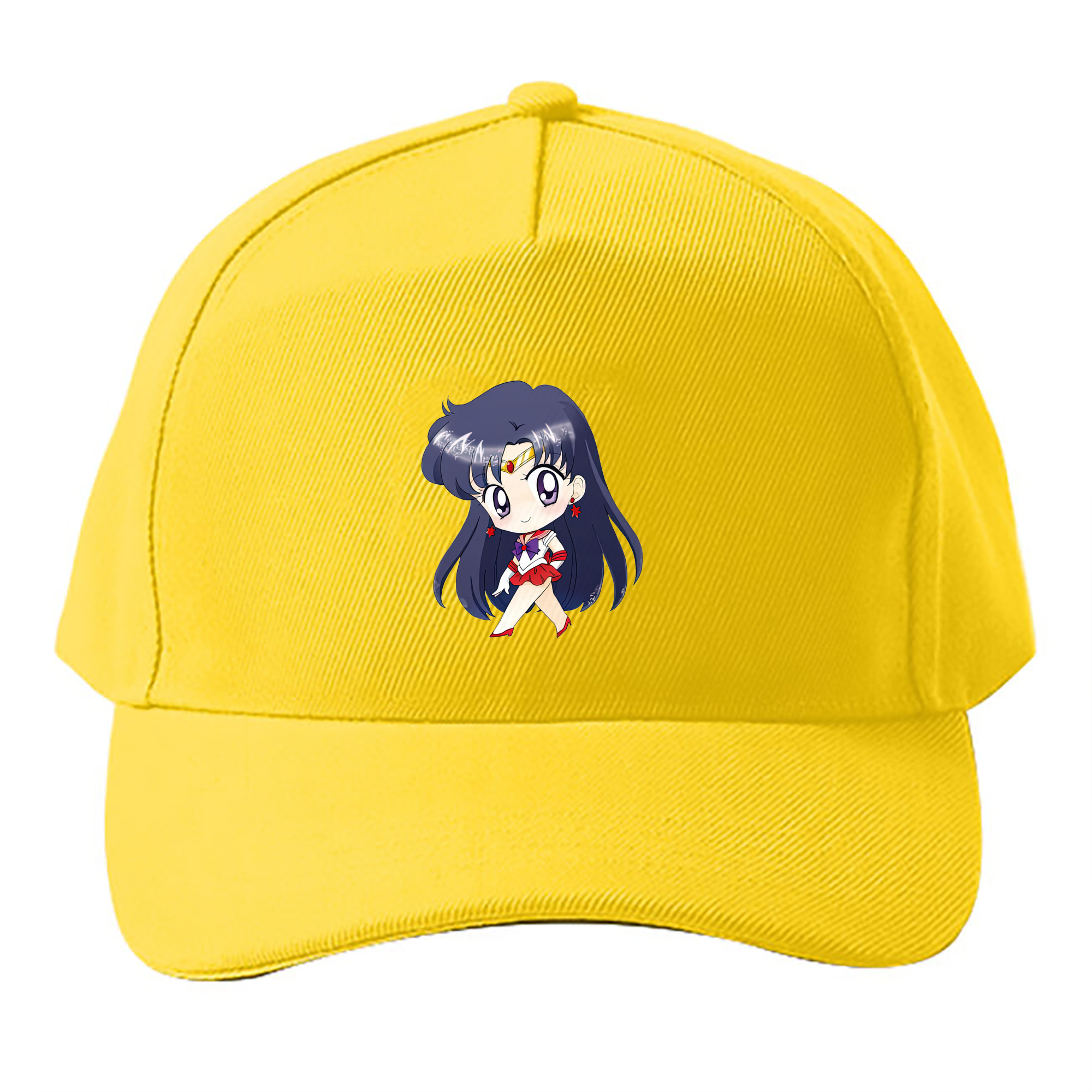 （画像用） 美少女戦士セーラームーン 火野レイ ひの レイ Sailor Moon Hino Rei （セーラーマーズ,Sailor Mars） ベースボールキャップ 綿100％ 男女兼用 帽子 スポーツ